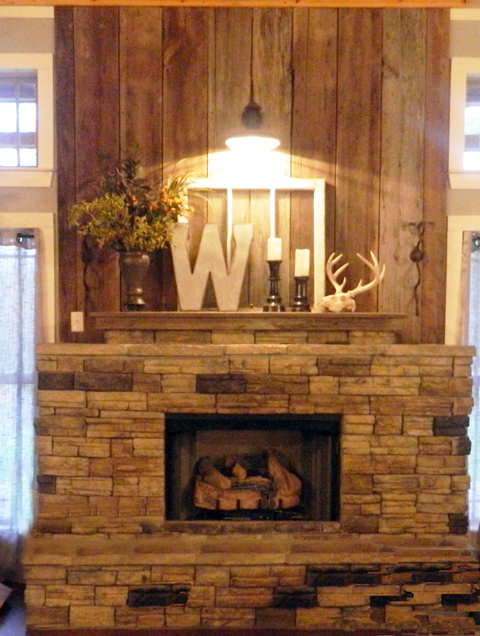 Fireplaces Godfrey Black Brick & Stone Fort Smith Rogers